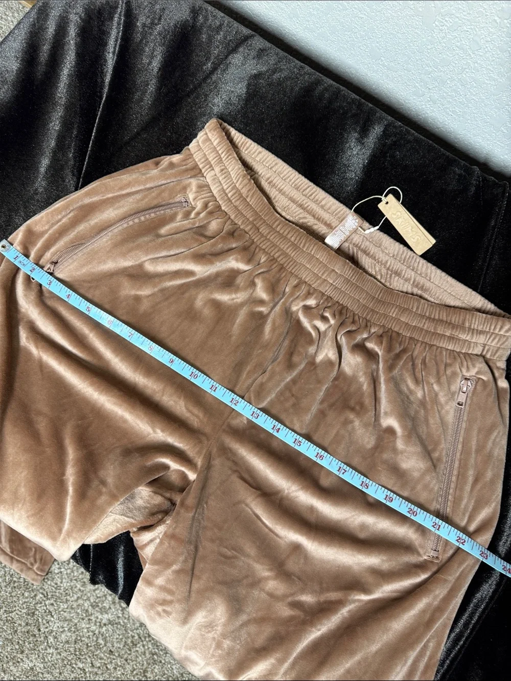 Skims Soft Velour Lounge Pants Large - Picture 11 of 13